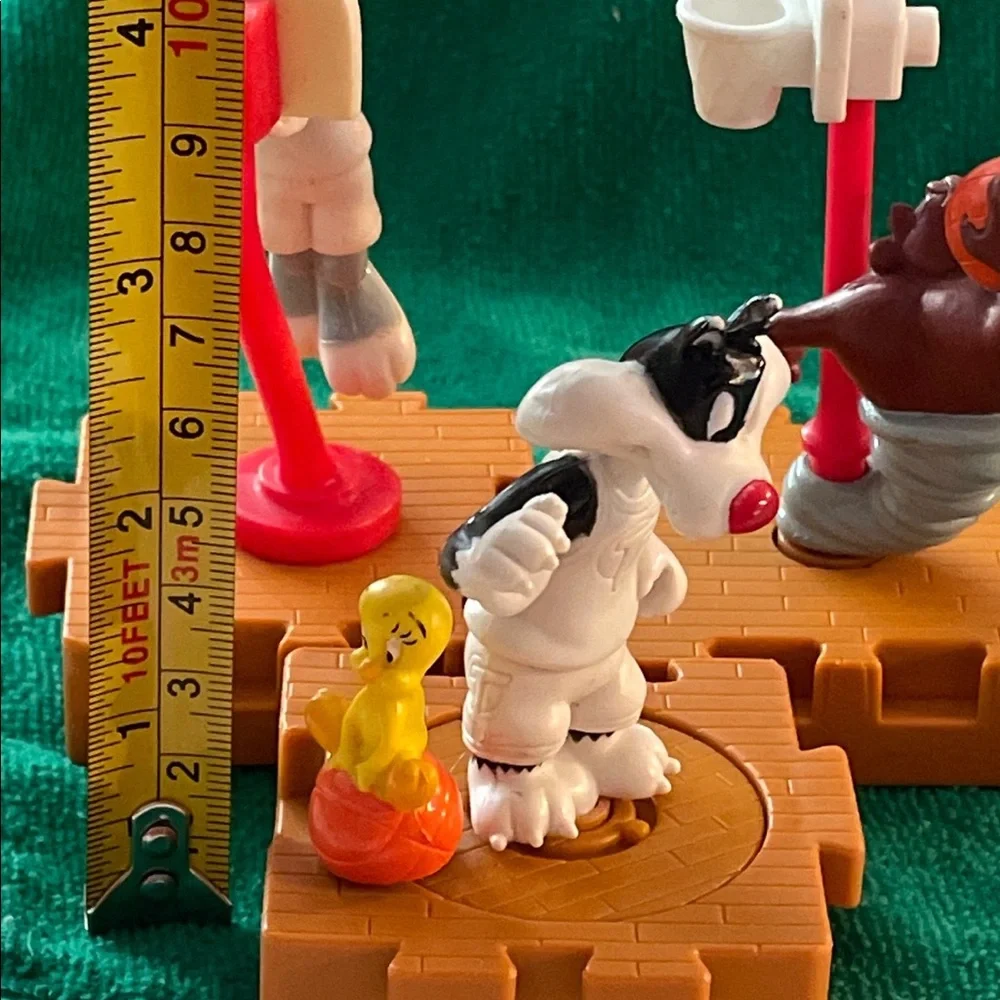 Vintage Warner Brothers Space Jam toy figurines - Looney Tunes - set of 7 (mlb)